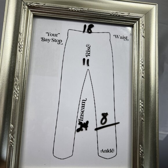 Chicos So Slimming White Pants Size 14 NWT Stretch Cuffed Zipper Button Pockets - Picture 6 of 9